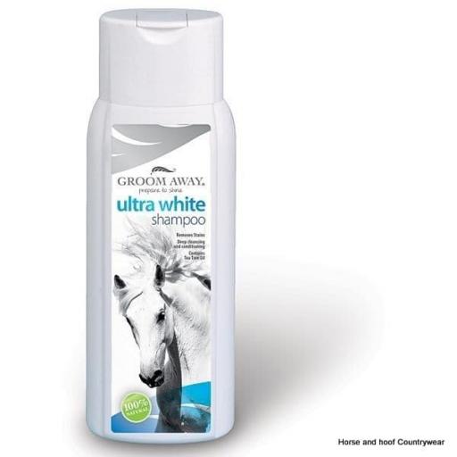 Groom Away Ultra White Shampoo