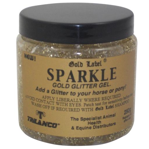 Gold lable Sparkle glitter gel