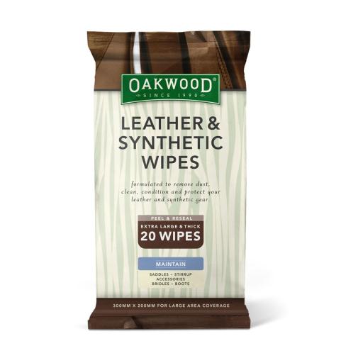Oakwood Leather & synthetic wipes