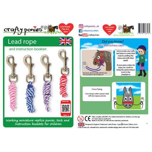 Crafty Ponies lead rope