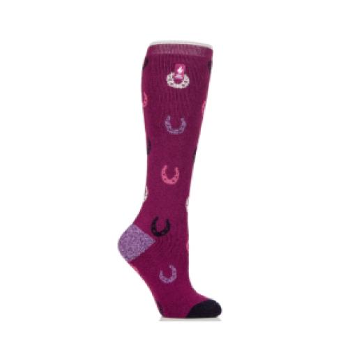 Heat holders equestrian socks